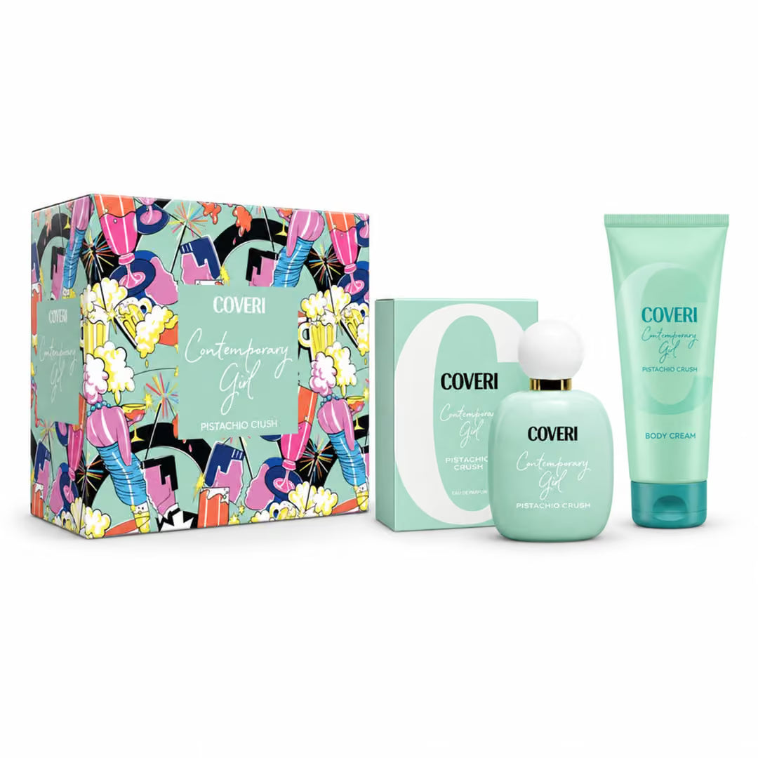 Enrico Coveri Contemporary Girl Pistachio Crush Cofanetto EDP 100ml + Body Cream 200ml | RossoLacca
