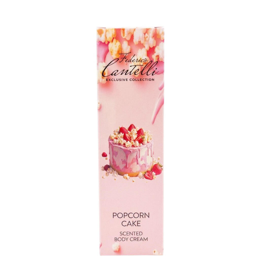 Federico Cantelli Popcorn Cake Crema Corpo Profumata 200 ml - RossoLaccaStore