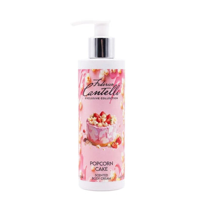 Federico Cantelli Popcorn Cake Crema Corpo Profumata 200 ml - RossoLaccaStore