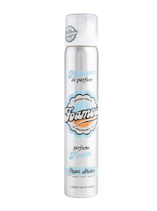 Foamous Profumo in Mousse Paper Shaker il nuovo modo di profumarsi | RossoLacca