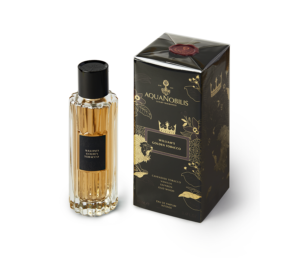AquaNobilis William's Golden Tobacco Eau de Parfum Intense 100 ml | RossoLacca