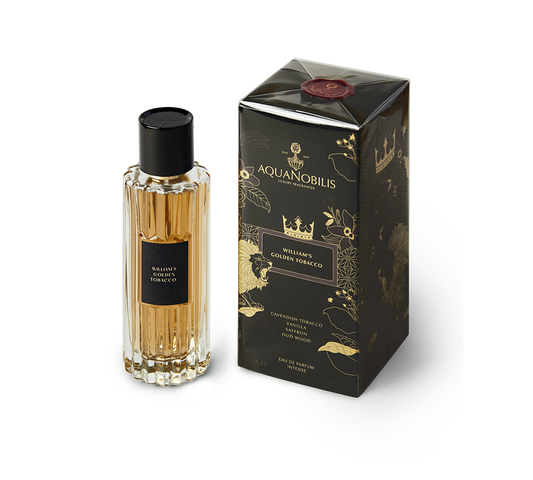 AquaNobilis William's Golden Tobacco Eau de Parfum Intense 100 ml | RossoLacca