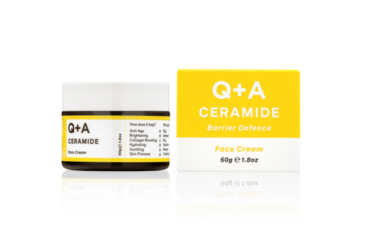 Q+A Ceramide Barrier Defence Face Cream - Crema Viso Barriera alle Ceramidi | RossoLacca