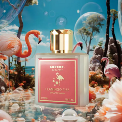 Superz Budapest Flamingo Fizz Extrait de Parfum 50 ml Donna | RossoLacca