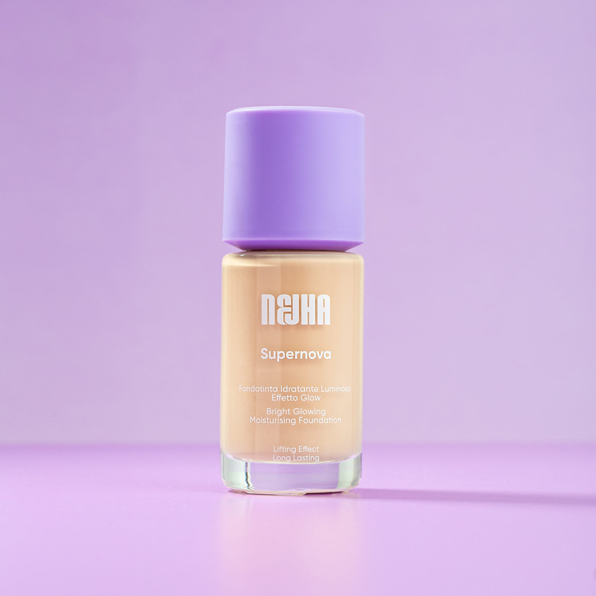 NEJHA Supernova – Fondotinta Glow Effetto Lifting 04 | RossoLacca