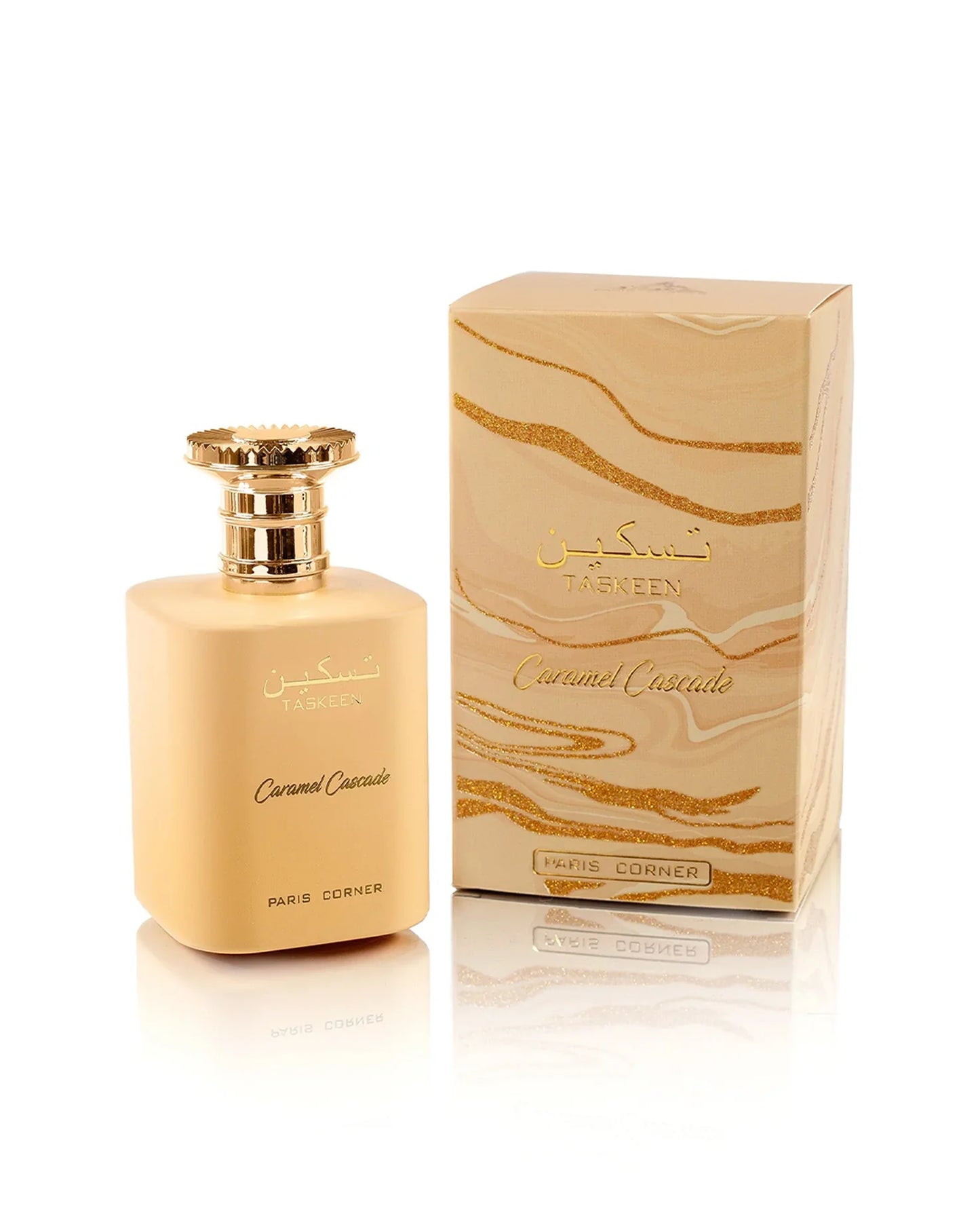 Paris Corner Taskeen Caramel Cascade Eau de Parfum 100 ml | RossoLacca