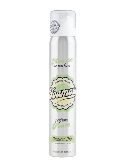 Foamous Profumo in Mousse Tropical Trip il nuovo modo di profumarsi | RossoLacca