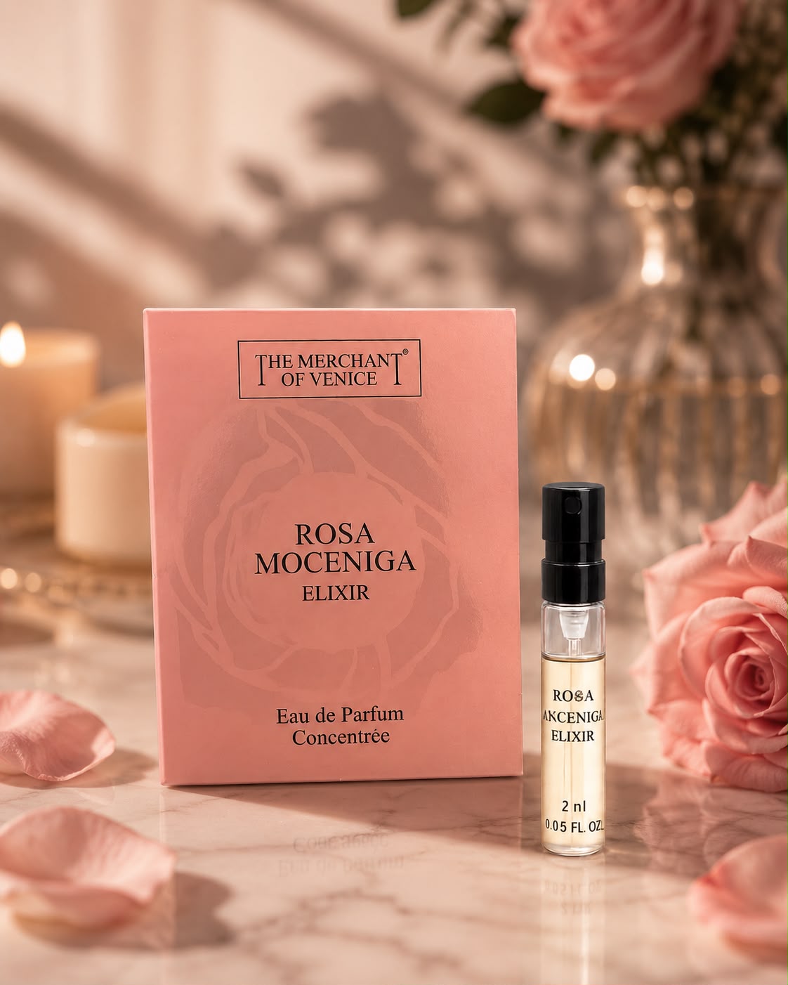 The Merchant of Venice Rosa Moceniga Elixir  Eau de Parfum Concentre | RossoLacca