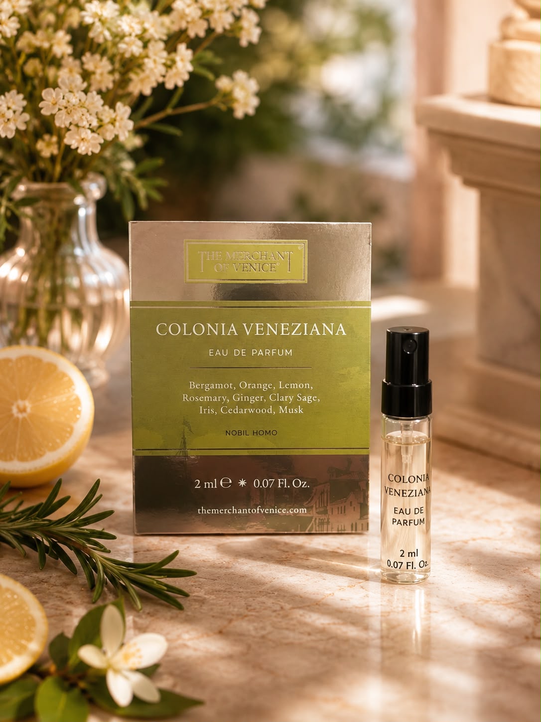 The Merchant of Venice Nobil Homo Colonia Veneziana Eau de Parfum | RossoLacca