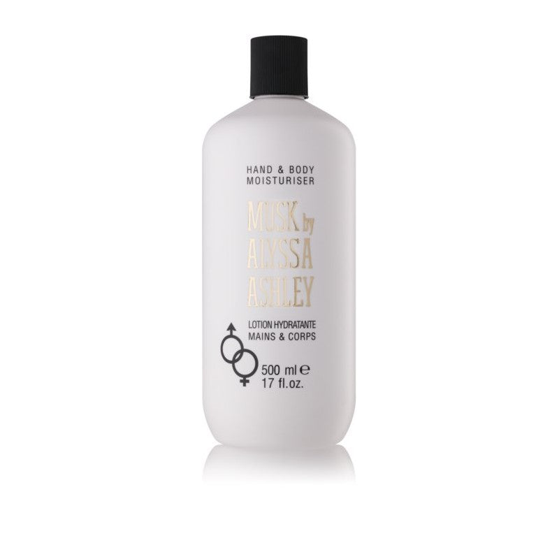 Latte idratante corpo e mani al Muschio 500 ml Alyssa Ashley | RossoLacca
