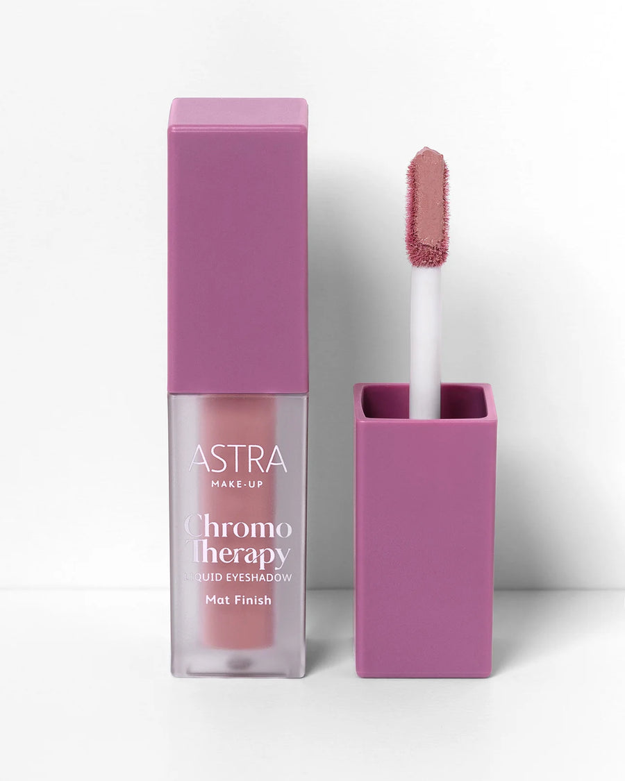 Astra Chromo Therapy Ombretto Liquido Finish Opaco 01 | Rossolacca