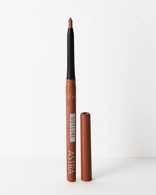 Astra Outline Waterproof Lip Pencil - Matita Labbra Waterproof 01 | RossoLacca