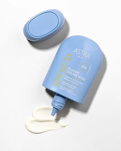 Astra Skincare SPF50 Fluido Solare Viso | RossoLacca
