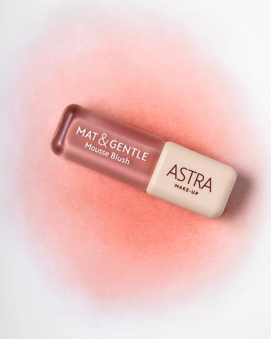 Astra Mat & Gentle Mousse Blush - Blush Finish Mat Vellutato | RossoLacca