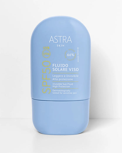 Astra Skincare SPF50 Fluido Solare Viso | RossoLacca