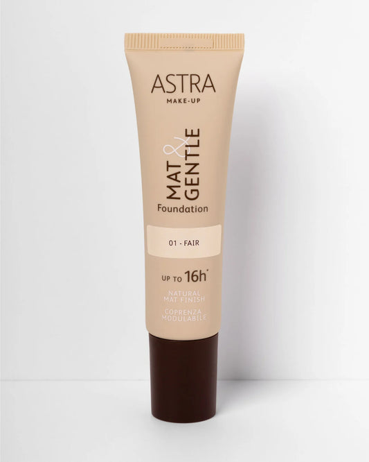 Astra Mat & Gentle Foundation - Fondotinta Opaco Naturale | RossoLacca