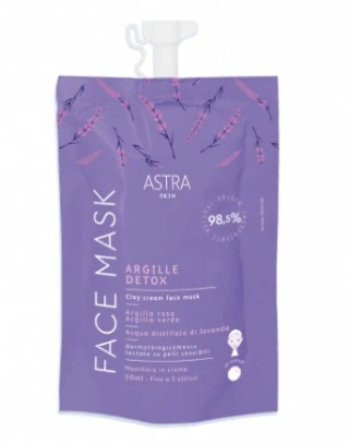 Astra Skincare Face Mask all'Argilla Detossinante Illuminante | RossoLacca