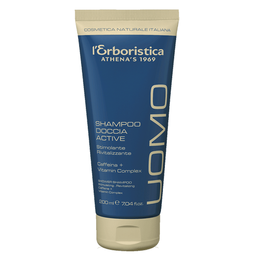Athena's L'Erboristica Uomo Shampoo Doccia Active Formato Viaggio 50 ml | RossoLacca