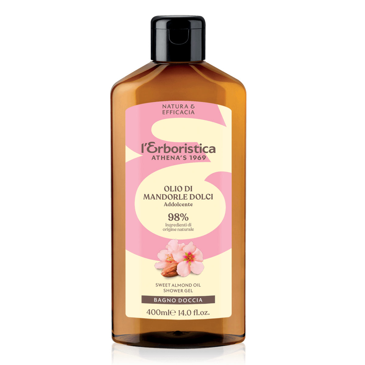 Athena's Bagno Doccia Olio di Mandorle Dolci 400 ml | RossoLacca