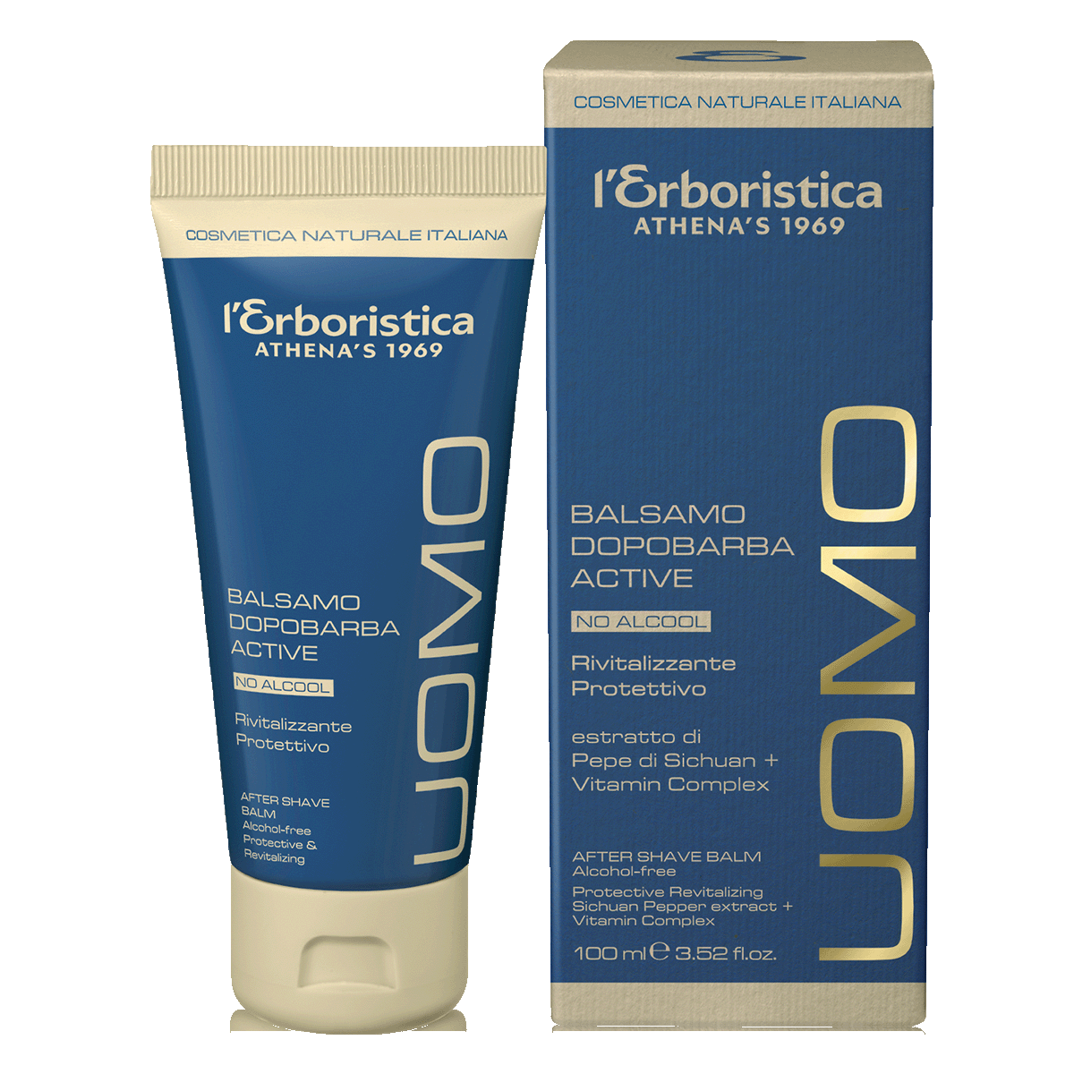 Athena’s L’erboristica Uomo Balsamo Dopobarba Active | RossoLacca