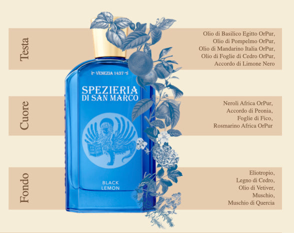 Spezieria di San Marco Eau de Parfum Black Lemon 100 ml | RossoLacca