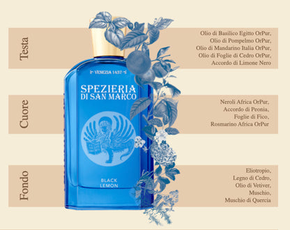 Spezieria di San Marco Eau de Parfum Black Lemon 10 ml | RossoLacca