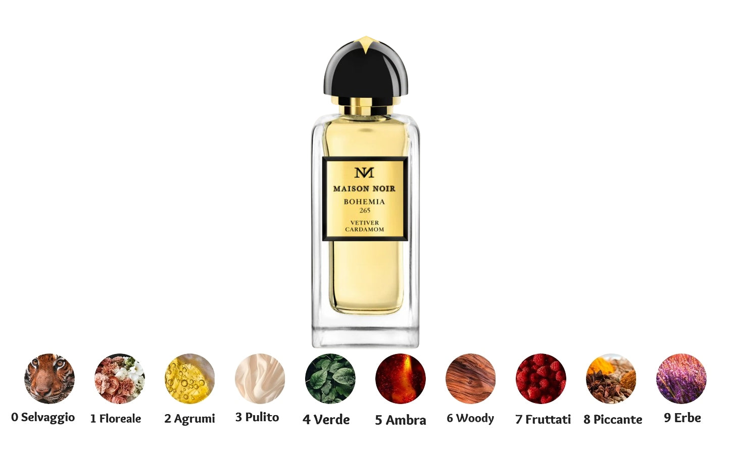 Maison Noir Bohemia 265 Eau de Parfum - RossoLaccaStore