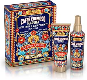 Rudy Caffè Cremoso Crema Corpo 200 ml e Acqua Profumata 150 ml | RossoLacca