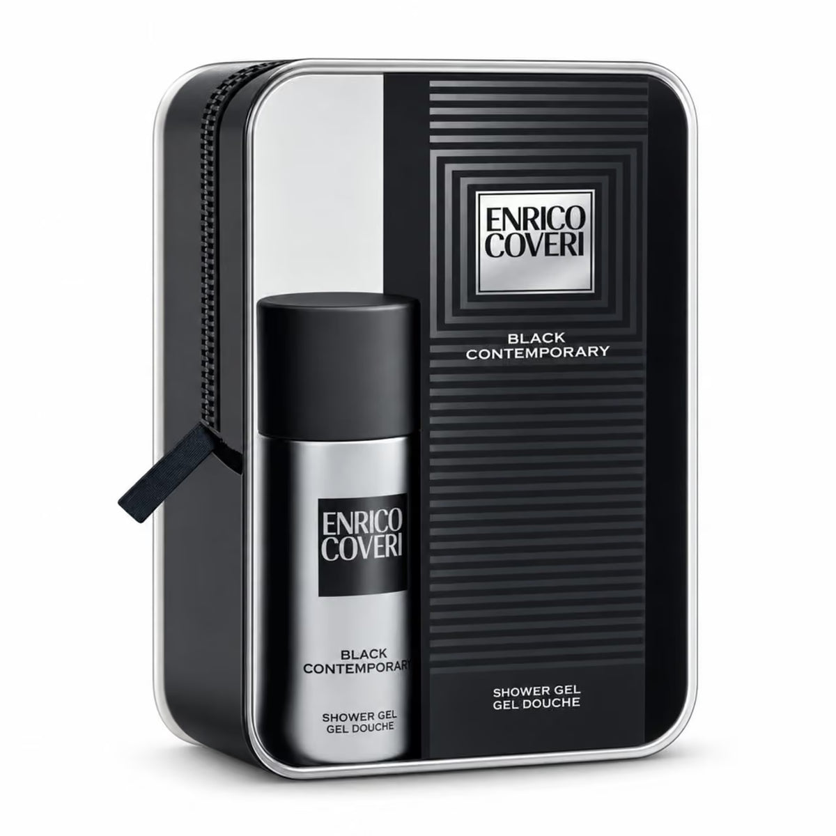 Enrico Coveri Black Contemporary Cofanetto Shower Gel 300ml + Deodorante 150ml | RossoLacca