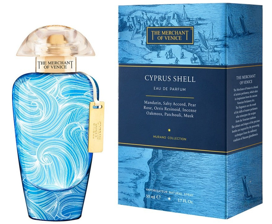 The Merchant of Venice Cyprus Shell Eau de Parfum 50 e 100 ml | RossoLacca