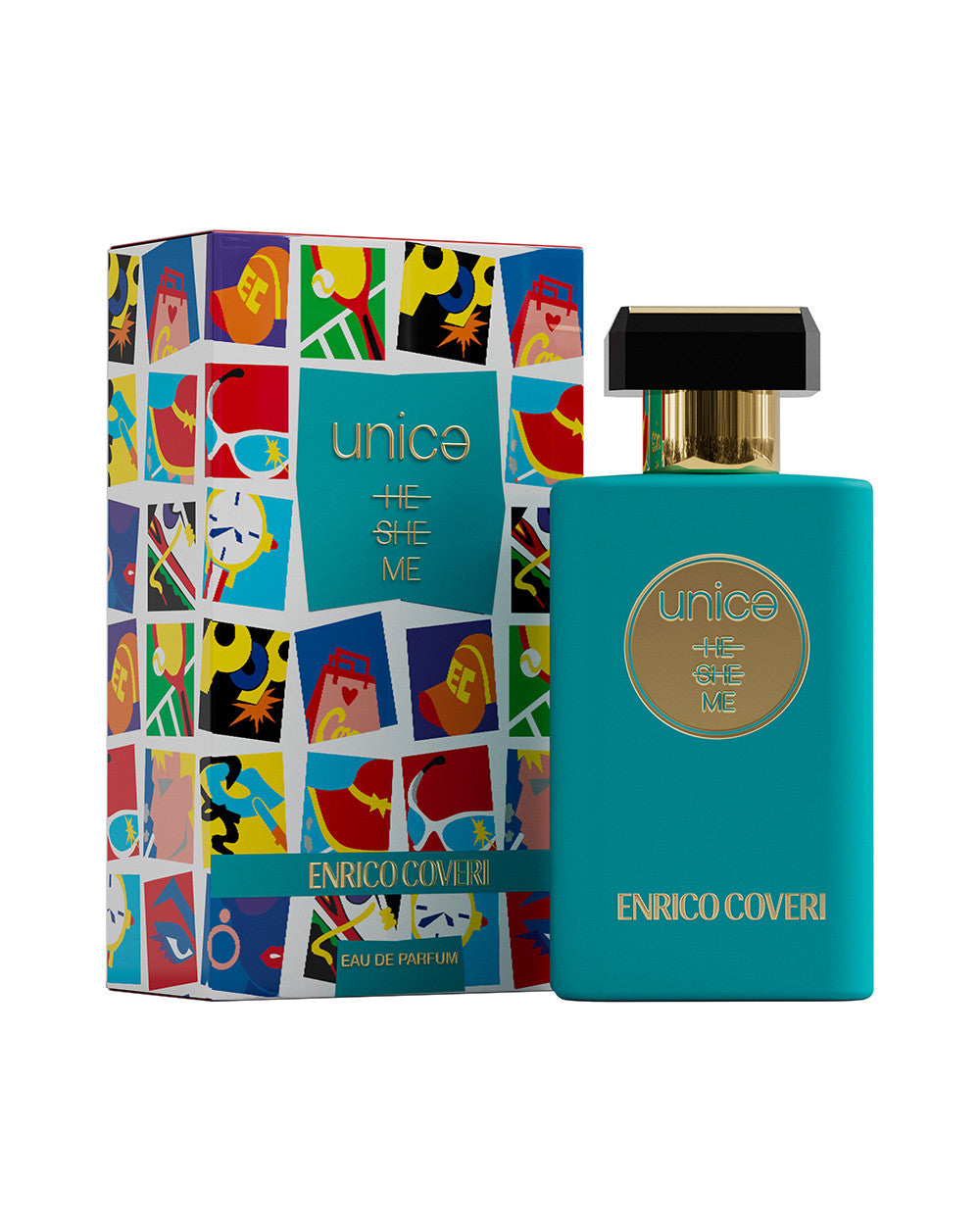  Genderless Perfume Coveri UnicƏ HE SHE ME Eau de Parfum 100 ml Novità 2025  | RossoLacca