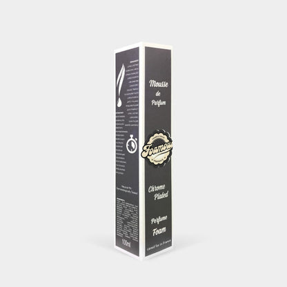 Foamous Profumo in Mousse Chrome Plated il nuovo modo di profumarsi di Abaton | RossoLacca