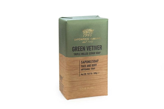 Saponificio Varesino Green Vetiver Sapone Artigianale 300g | Rossolacca