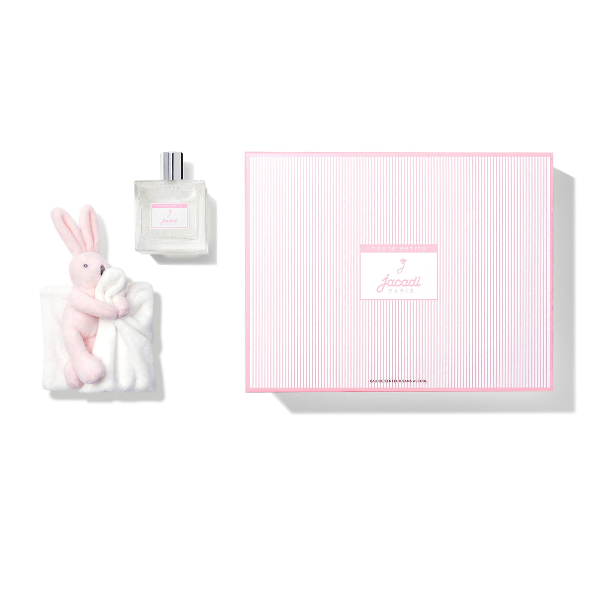 Jacadi Tout Petit Cofanetto Eau de Toilette 100 ml con Pink Bunny | RossoLacca