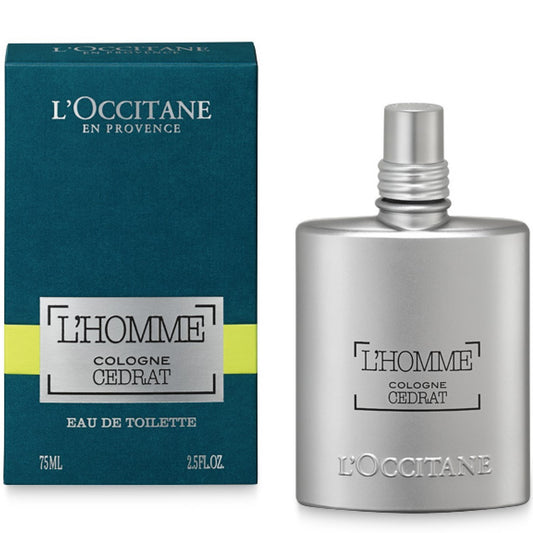L'Occitane en Provence L'Homme Cologne Cedrat Eau de Toilette 75 ml | RossoLacca