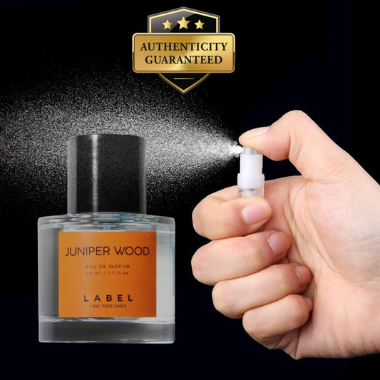 Label Juniper Wood Decant Eau de Parfum 2 ml | RossoLacca