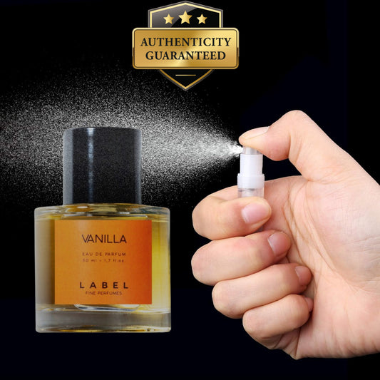 Label Vanilla Decant Eau de Parfum 2 ml | RossoLacca