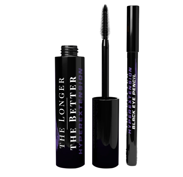 Mascara Layla "crea ciglia" The Longer The Better Hyper Extension + H.E. Eye Pencil | RossoLacca