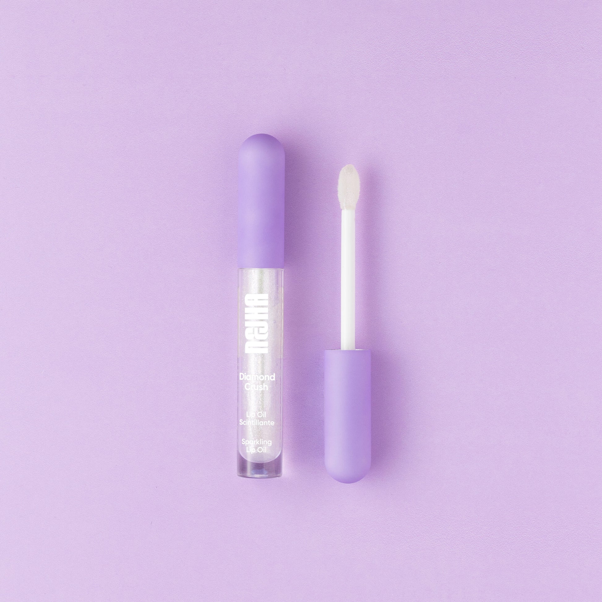 NEJHA Diamond Crush – Lip Oil Scintillante | RossoLacca