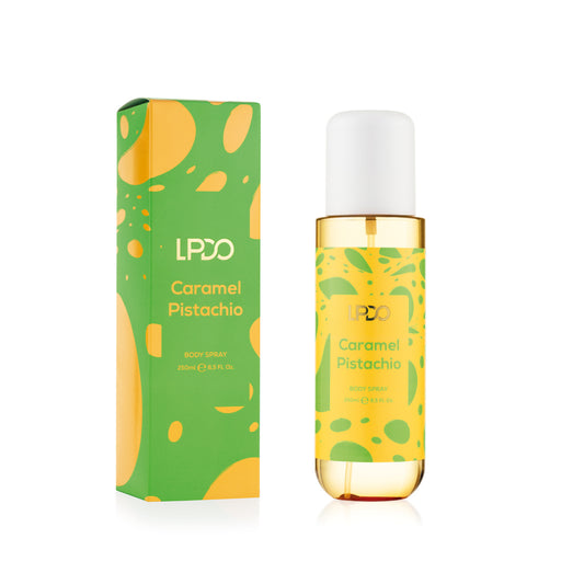 LPDO Caramel Pistachio Body Spray Equivalente Sol de Janeiro 250 ml Novità 2025 | RossoLacca