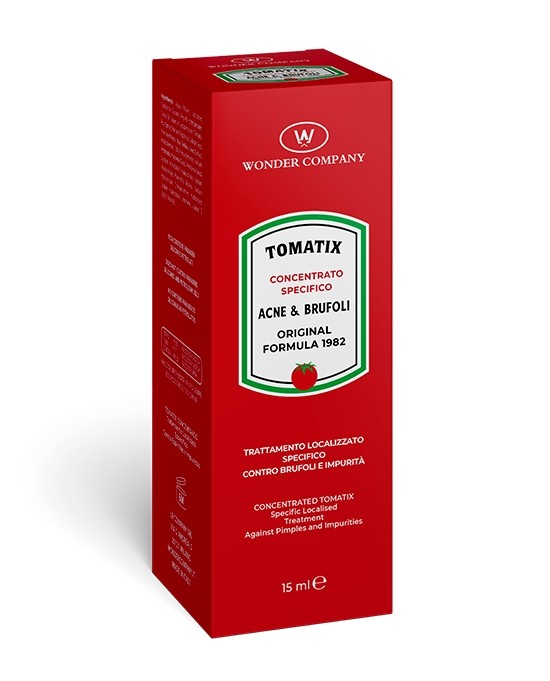 Concentrato Acne & Brufoli Tomatix Wonder Company ai Fitoestratti di Pomodoro | RossoLacca