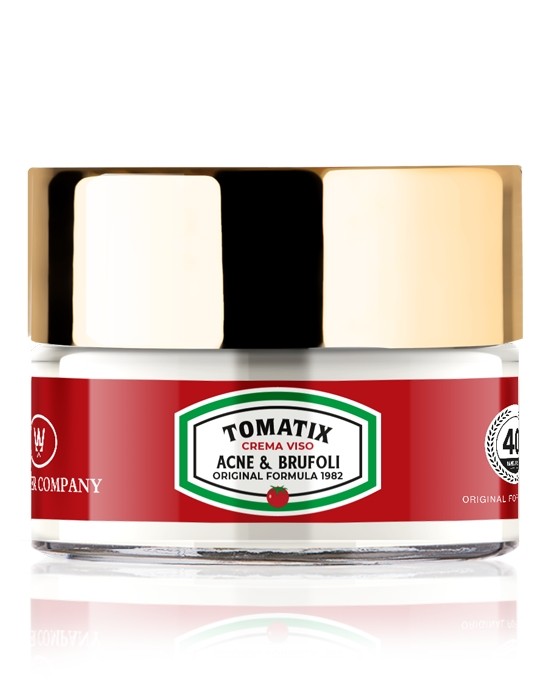 Crema Viso Acne & Brufoli Tomatix Wonder Company ai Fitoestratti di Pomodoro | RossoLacca