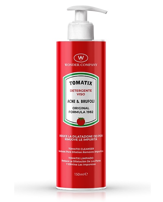 Detergente  Acne & Brufoli Tomatix Wonder Company ai Fitoestratti di Pomodoro | RossoLacca