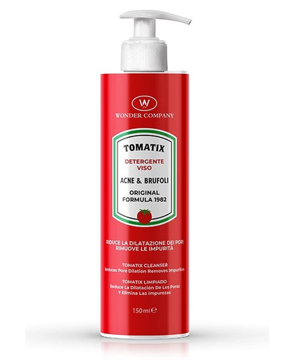 Detergente  Acne & Brufoli Tomatix Wonder Company ai Fitoestratti di Pomodoro | RossoLacca