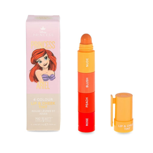 Mad Beauty Princess Ariel Lip & Cheek -Tinta Labbra e Blush | RossoLacca