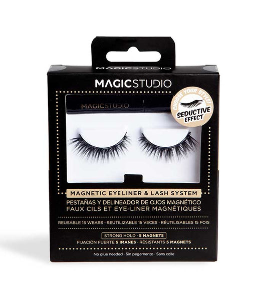 Magic Studio Ciglia Finte Magnetiche + Eyeliner Seductive effect  | RossoLacca