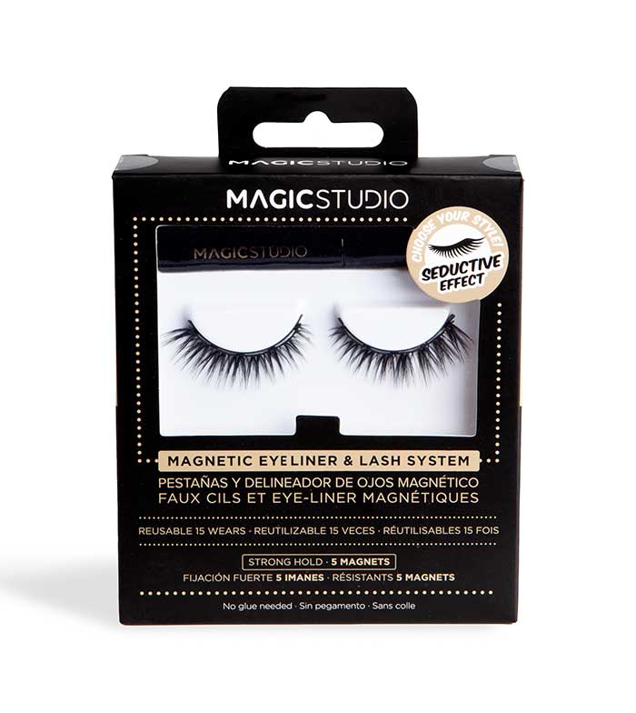 Magic Studio Ciglia Finte Magnetiche + Eyeliner Seductive effect  | RossoLacca