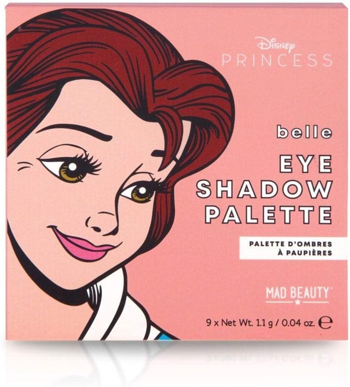 Mad Beauty Principesse Disney Belle Palette 9 Ombretti | RossoLacca