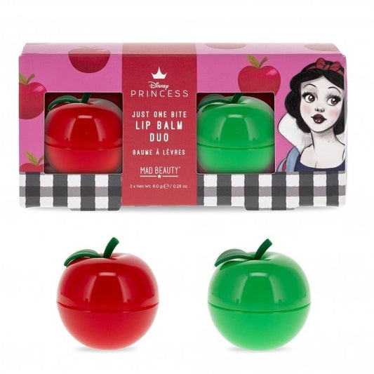 Mad Beauty Disney Biancaneve Duo Lip Balm a forma di mela | RossoLacca