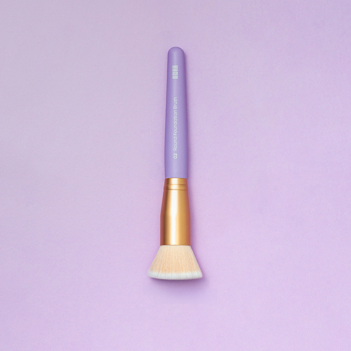 NEJHA 02 Round Foundation Brush – Pennello Fondotinta Tondo | RossoLacca